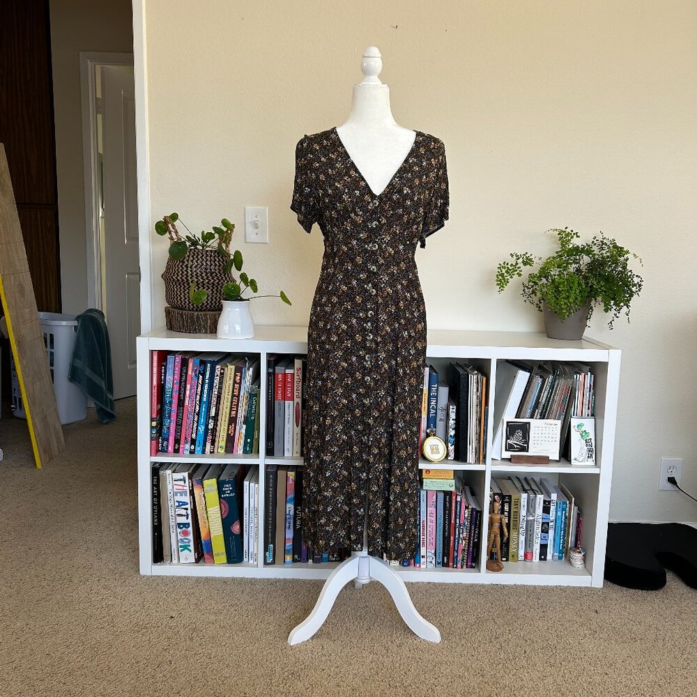 RVCA - Ditsy Floral Midi Dress